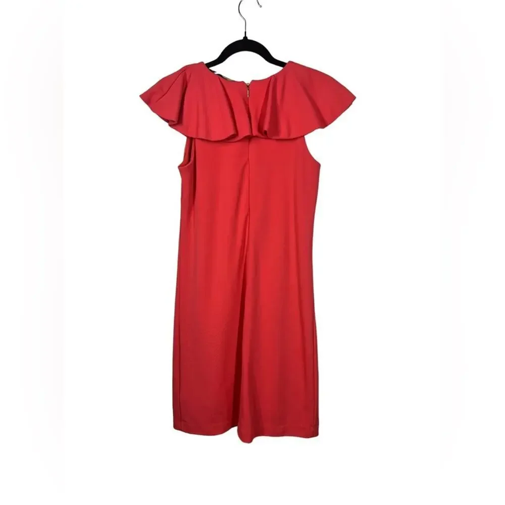 NWOT TED BAKER Sontie Ruffle Dress - Picture 2 of 7